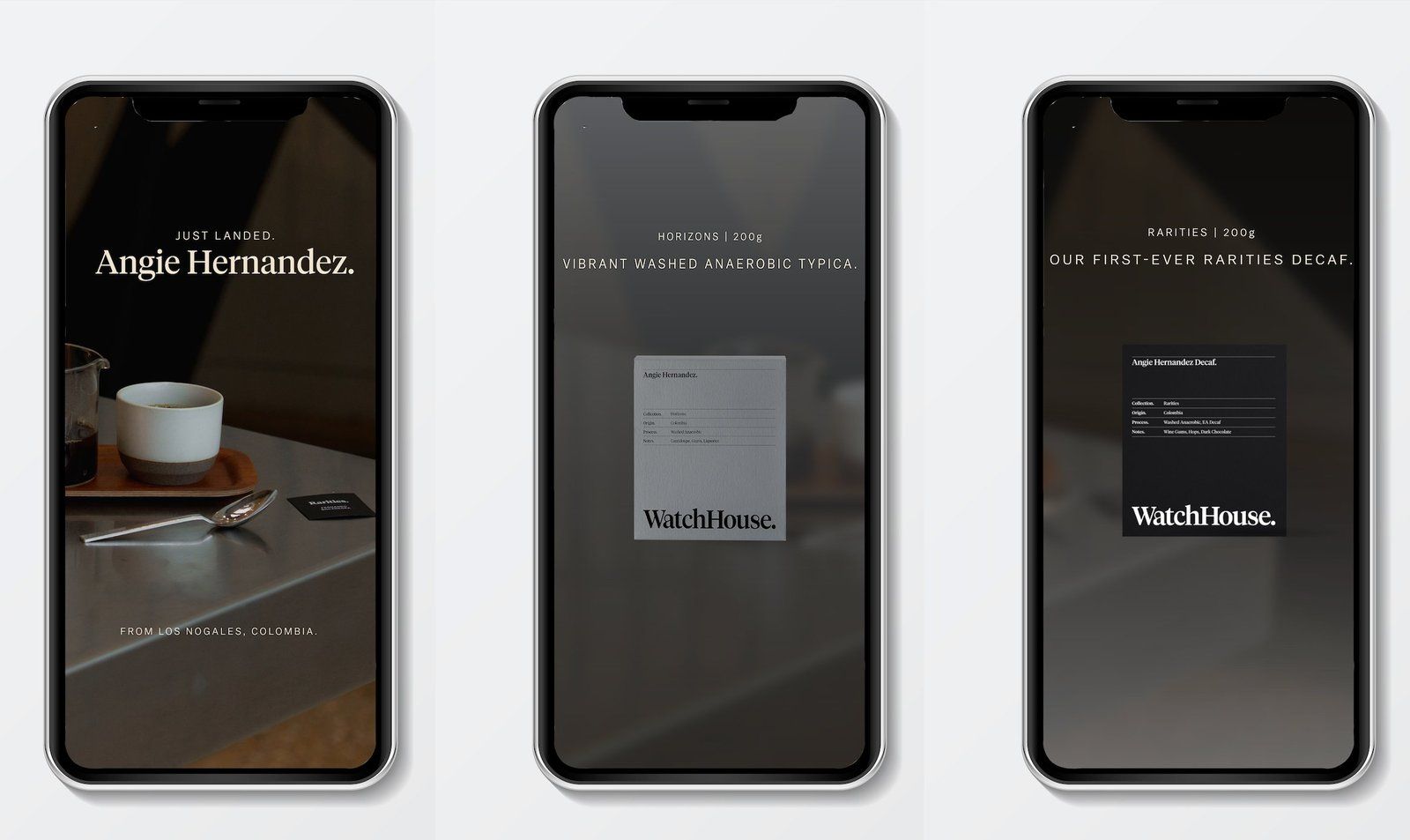WatchHouse Instagram stories