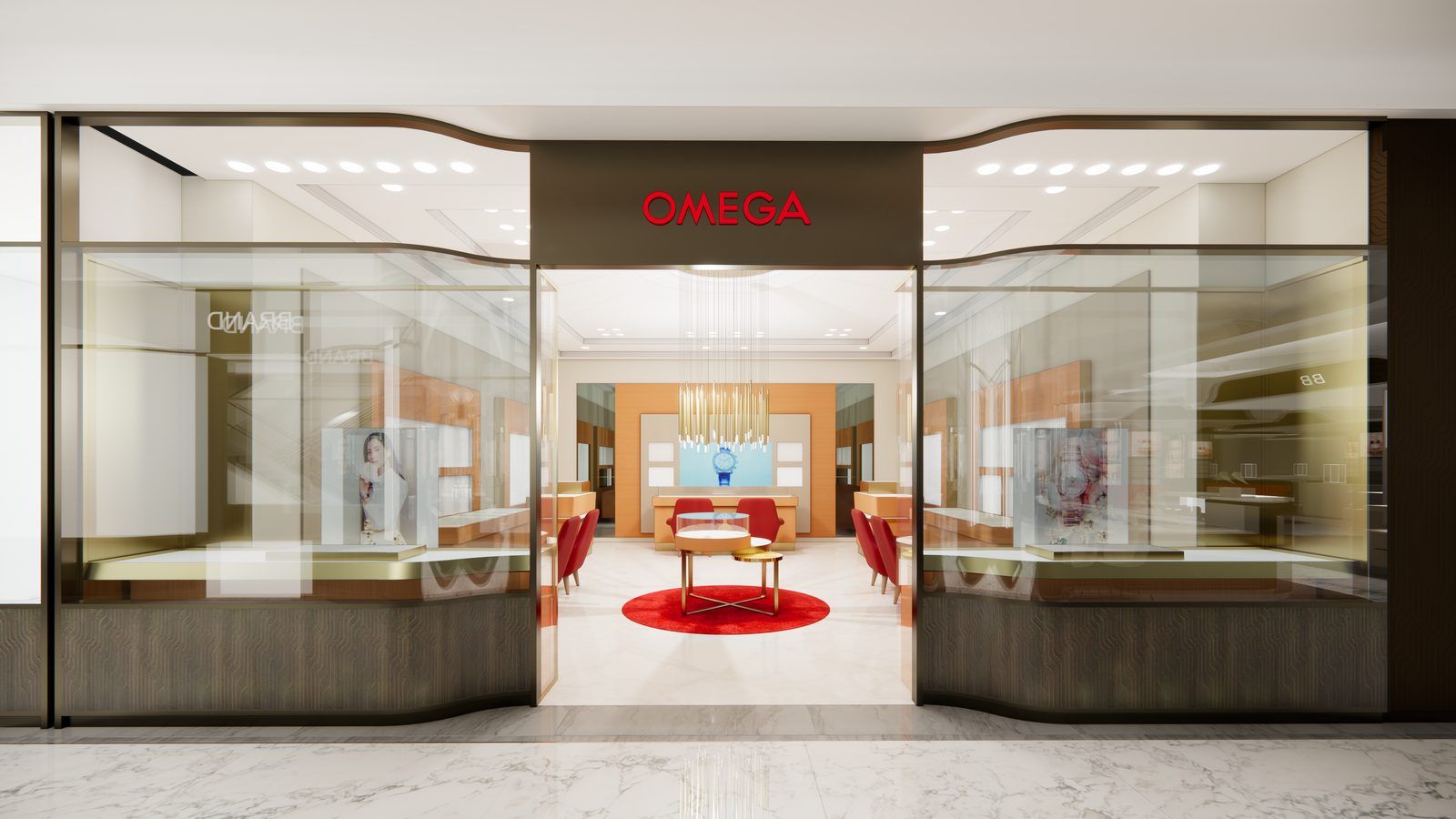 Omega storefront visualisation